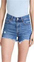 Size 23 Levi's Women's Premium Ribcage Shorts,