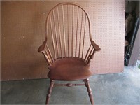Solid Windsor (Oak) Arm Chair