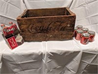 Wood Crate and Cokes
