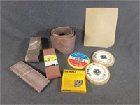 Sanding pads Sanding belts