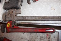 Two Pipe Wrenches