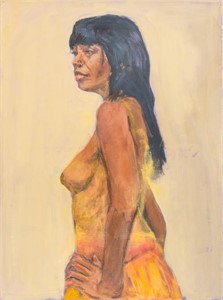 Penny Purpura Nude Female Oil on Canvas