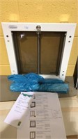 PlexiDor exterior pet door medium size