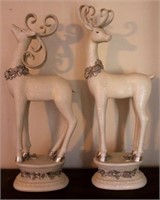 Pair of  Deer Decorations