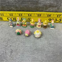 Miniature Easter Bunny's, Chicks, & Eggs