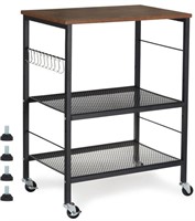 BTY, ROLLING KITCHEN BAKERS RACK, 23.6 X 15.7 X