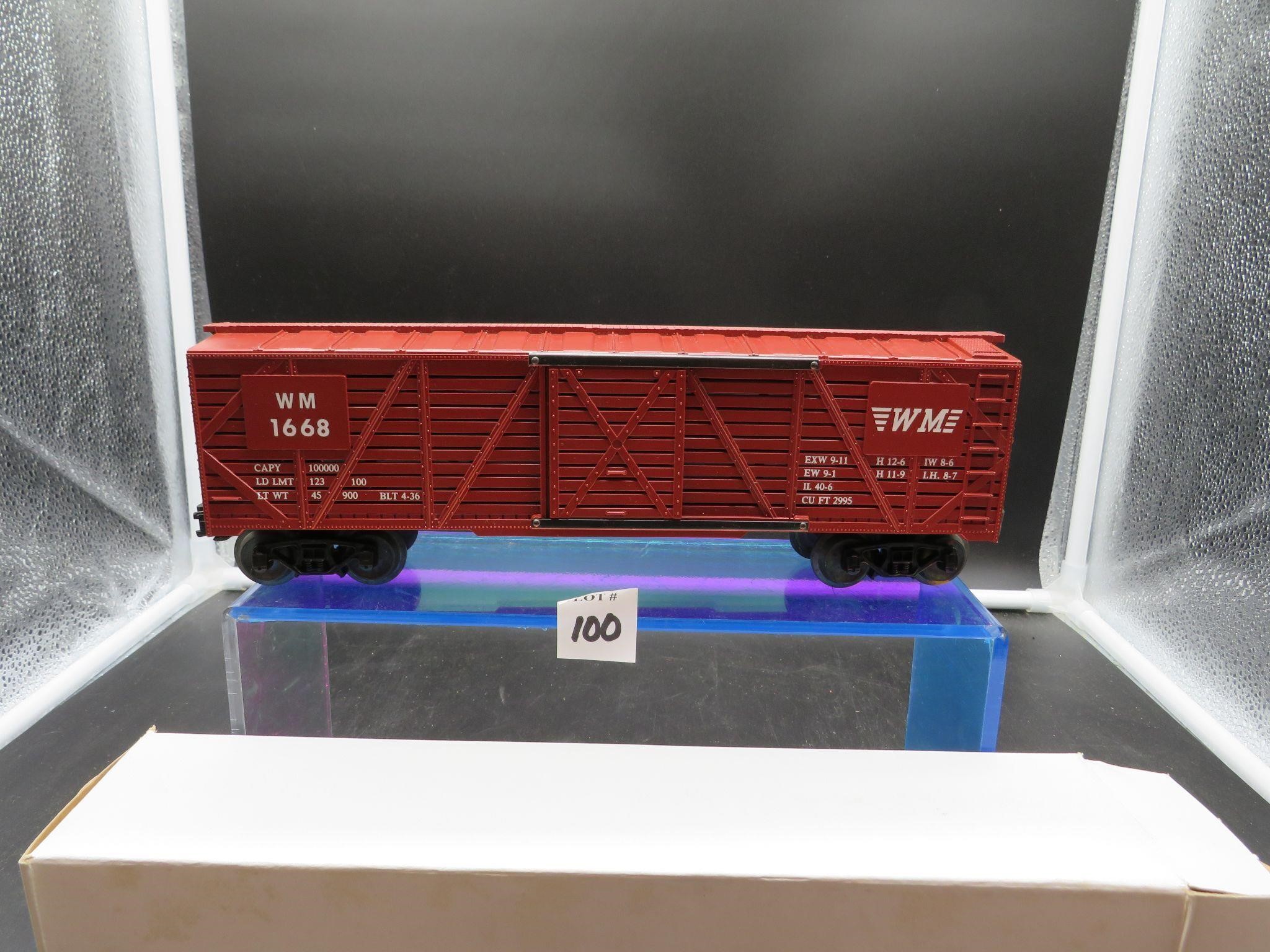 Custom #76 Western Maryland Red Oxide Box 1668