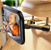 Baby Car Mirror for Baby Never Shake Baby Mirror