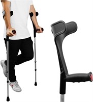 ULN-Pepe - Crutches Adults (x2 Units, Open Cuff),