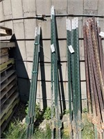 (3) 7' T Posts