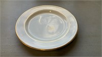 50- 7" Salad Plates With Gold Trim