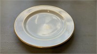 50- 7" Salad Plates With Gold Trim