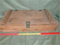 US Military Wood Ammo Crate