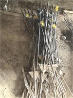 50 steel electric fence posts