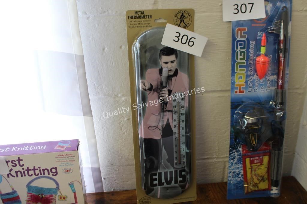 elvis metal thermometer