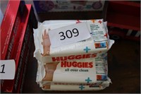 5-56ct huggies baby wipes