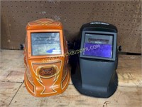 Pair of Welding Helmets