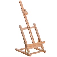 U.S. Art Supply Small Tabletop Wooden H-Frame Stud