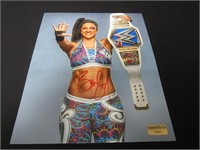 Bayley Signed 8x10 Photo EUA COA