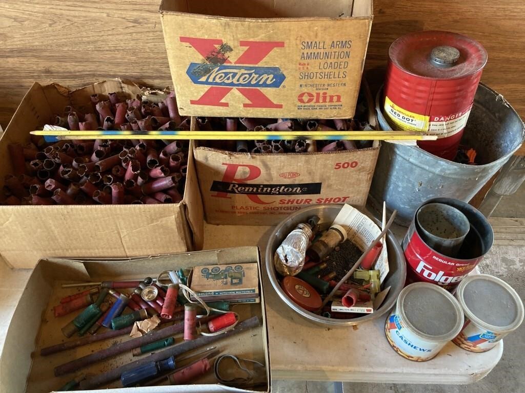 Vintage hunting ammo ( empty shells)