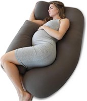 PharMeDoc Pregnancy Pillow U-Shape Cooling Cover