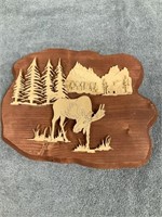 Wood Art - Moose