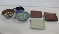Assorted Stoneware & Glazed Dishware See Info