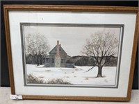 SIGNED AND NUMBERED LINDA PATRICK HOME SCENE