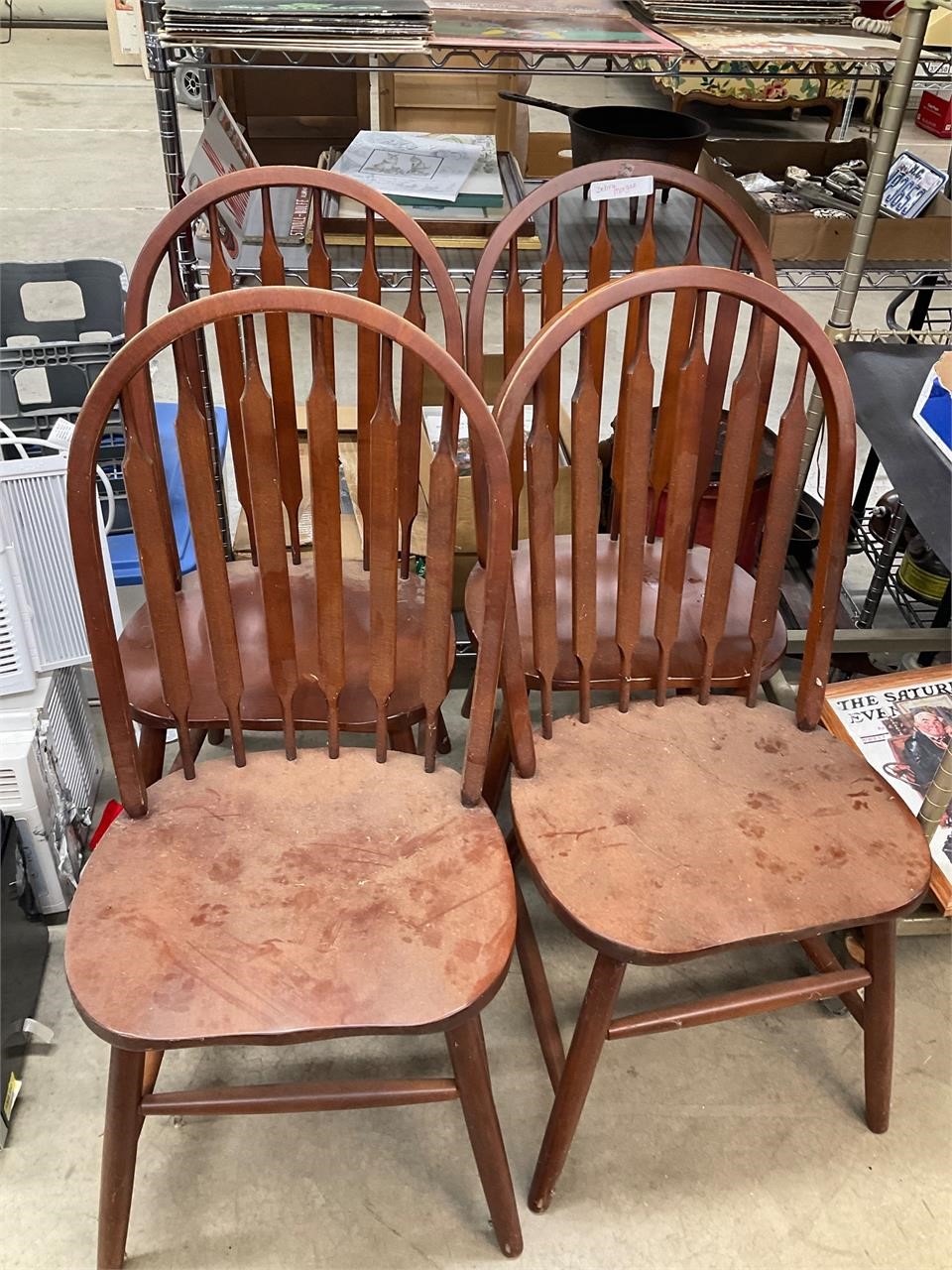 4 chairs