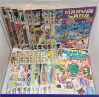 Marvel Saga Comics From 1 to 24