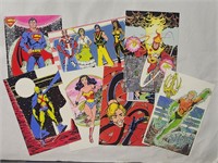 Superhero Post Cards