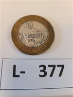 Vintage .999 Silver Casino Token