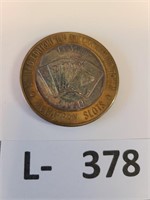 Vintage .999 Silver Casino Token