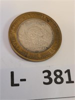 Vintage .999 Silver Casino Token