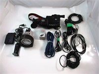 Caméra, Lampe et cables
