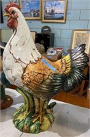 LARGE CERAMIC ROOSTER