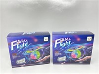 New Lot Of 2 Flying Toy Ball Infrared Induction