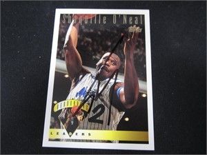 1995-96 TOPPS SHAQUILLE O'NEAL AUTOGRAPH