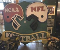 "FOOTBALL" SIGN NCAA, NFL