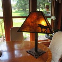 Moose Themed Lamp