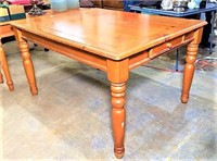 Knotty Pine Breakfast Table & Sofa Table