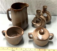Frankoma pottery brown/tan see description