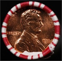 CRAZY Penny Wheel Buy THIS 1984-p solid Red BU Lin