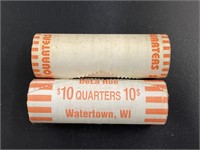 (80) Washington Quarters, Rolled