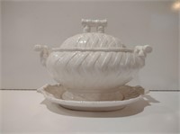White Ceramic Tureen