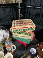 lot of woolworths and other vintage glass