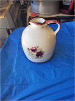 Large jug painted