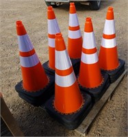 (25) Unused Safety Cones~ Approx 28" Tall