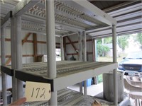 (2) 5 tier shelving units