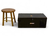Milk Stool and Military Chest